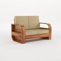 Wooden Sofa Set | 6 Seater Sofa Set for Living Room | Wooden Five Seater Sofa