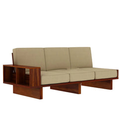 6 Seater L Shape Corner Sofa Set with Washable Zipper Cover