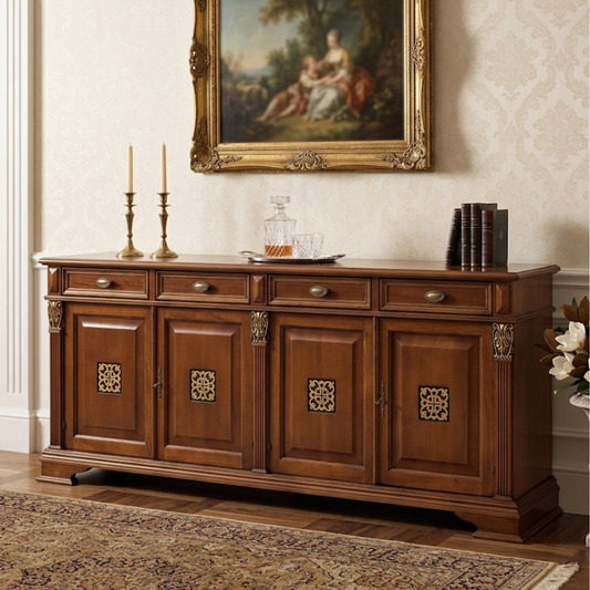Amara Amber Walnut Grand Sideboard