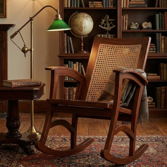 Silhouette Rattan Rocking Chair