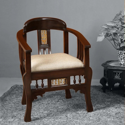The Classic Spindle-Back Accent Chair