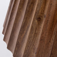 Mango Wood 4-Seater Dining Table with Flat Walnut Finish