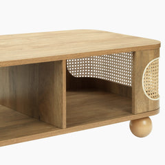 Rectangle Wooden Coffee Table