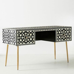 The Monochrome Artisan Study Table
