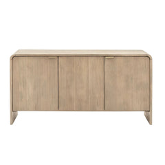 3-Door Wooden Sideboard Storage Cabinet