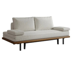 Solid Wood Sofa Cum Bed for Living Room