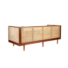 Lounge Rattan Sofa | Upholstered Diwan for living rooms