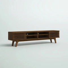 Premium Solid Wood TV Stand for Living Room