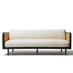 SOLID WOOD RATTAN SOFA