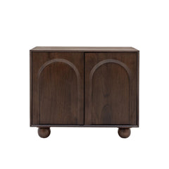 Modern 2-Door Wooden Sideboard Cabinet