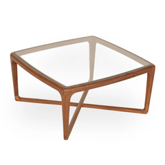 Aris Solid Sheesham Wood Nesting Coffee Table Set