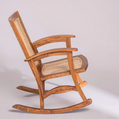 Silhouette Rattan Rocking Chair