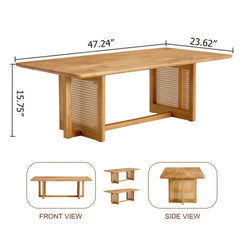 Modern Elegant Rectangular Coffee Table