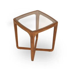Aris Solid Sheesham Wood Nesting Coffee Table Set