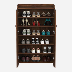 Modern 2-Door Wooden Shoe Cabinet