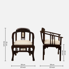 The Classic Spindle-Back Accent Chair