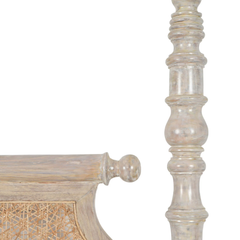 The Heritage Turned-Post Cane Bed