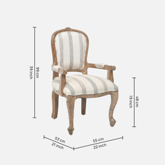 The Jodhpur Heritage Armchair