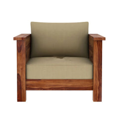 Miley Wooden Living Room Sofa Set