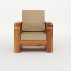 Wooden Sofa Set | 6 Seater Sofa Set for Living Room | Wooden Five Seater Sofa