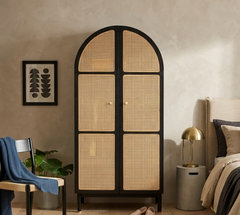 The Elara Arched Armoire