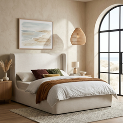 The Ivory Oasis Shelter Bed