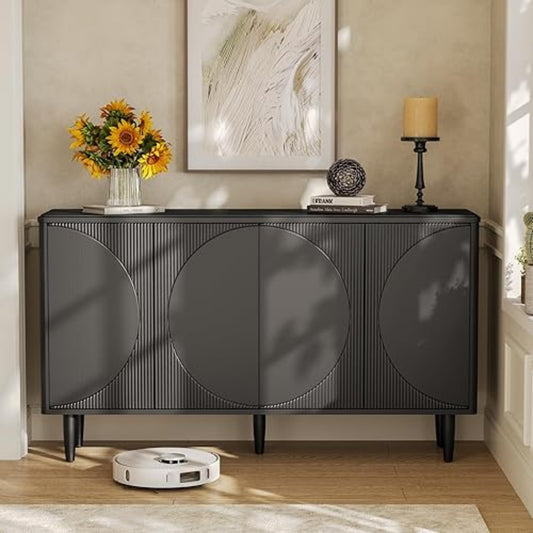 Modern Buffet Sideboard with Storage Cabinets