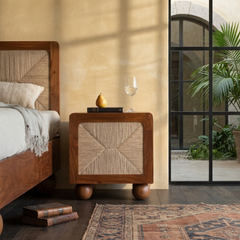 Solara Woven Nightstand