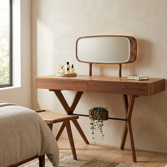 Rajvi Solid Wood Dressing Table