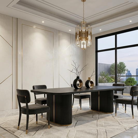 Sovereign Fluted Dining Table