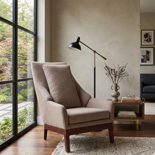 Aria High-Back Wing Chair