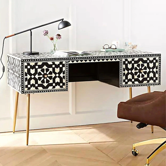 The Monochrome Artisan Study Table