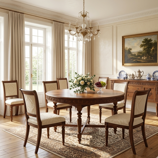 Haveli Heritage Round Dining Table