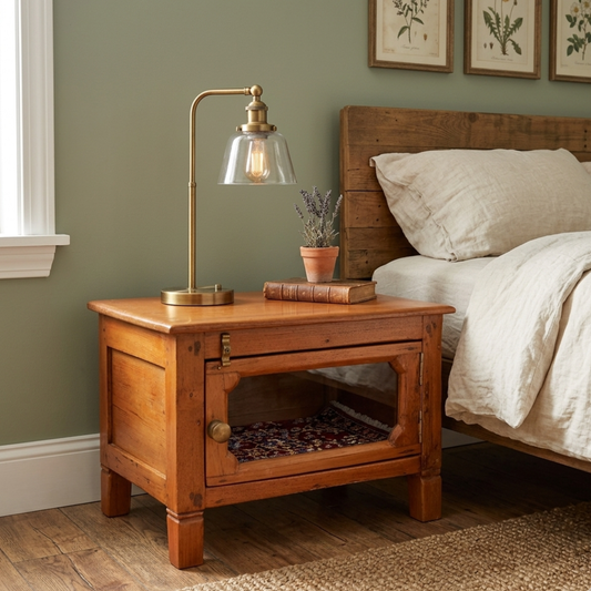 Walken Solid Wood Nightstand