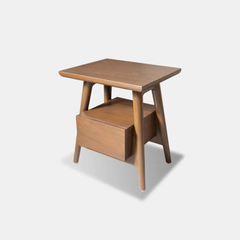 Kiara Solid Wood Bedside Table