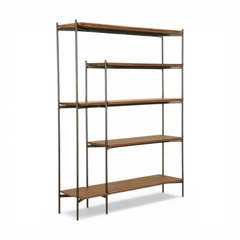 Aranya Asymmetric Solid Wood Display Unit