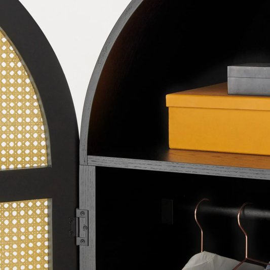 The Elara Arched Armoire