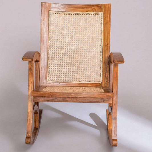 Silhouette Rattan Rocking Chair