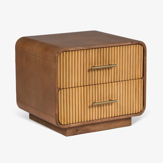 Arlo Fluted Bedside Chest