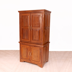 Haveli Carved Sheesham Cabinet