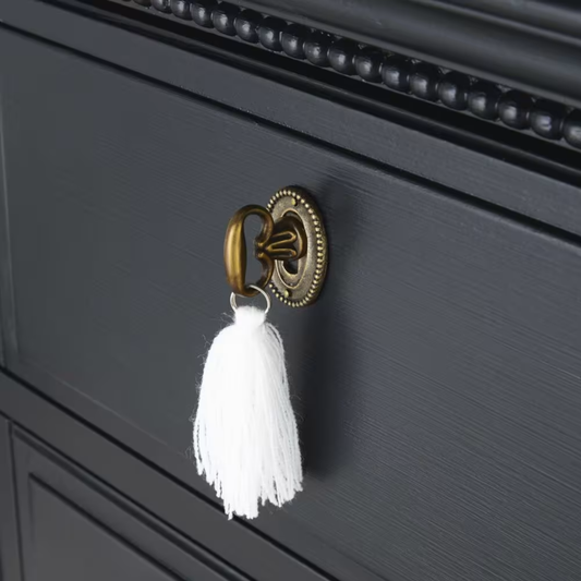 Astor Apothecary-Style Black Dresser