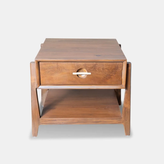 Vanya Solid Wood Bedside Table