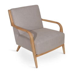 Astrid Sculpted Wood Armchair