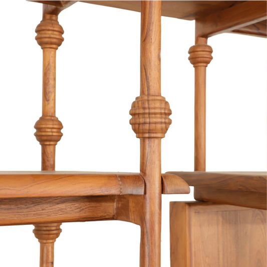 Devagiri Heritage Solid Wood Media & Display Wall