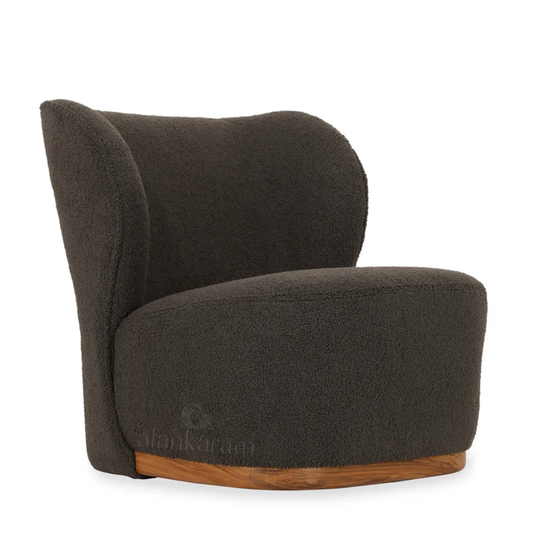 Curva Bouclé Lounge Chair