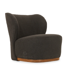 Curva Bouclé Lounge Chair