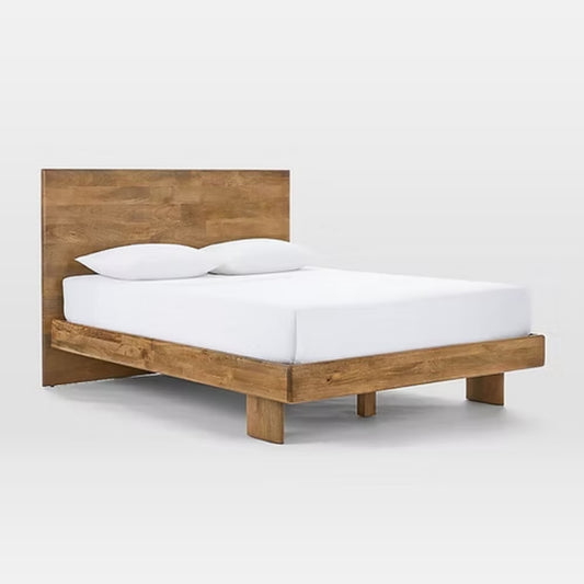 ANTON SOLID WOOD BED
