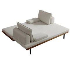 Solid Wood Sofa Cum Bed for Living Room