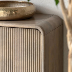 3-Door Wooden Sideboard Storage Cabinet