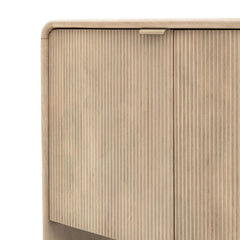3-Door Wooden Sideboard Storage Cabinet